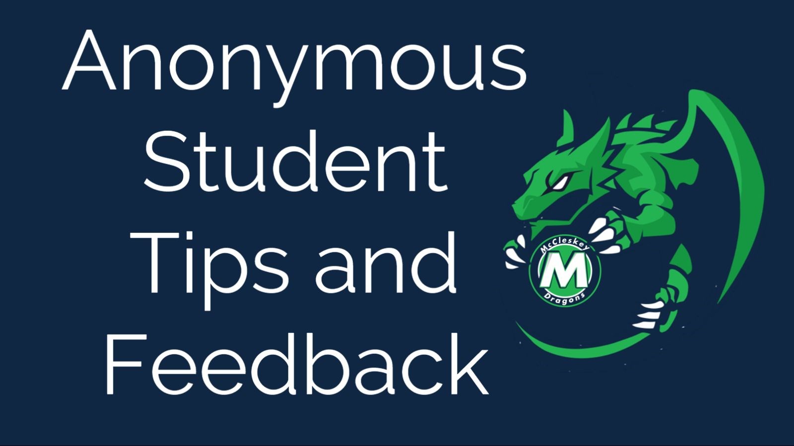 Student Tips and Feedback